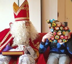 Sinterklaas bij Job